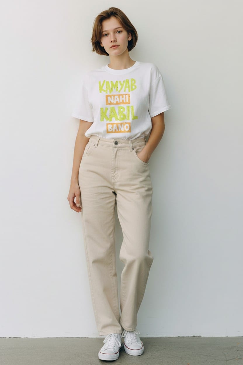 Kamyab nhi kabil bano Crew T-Shirt